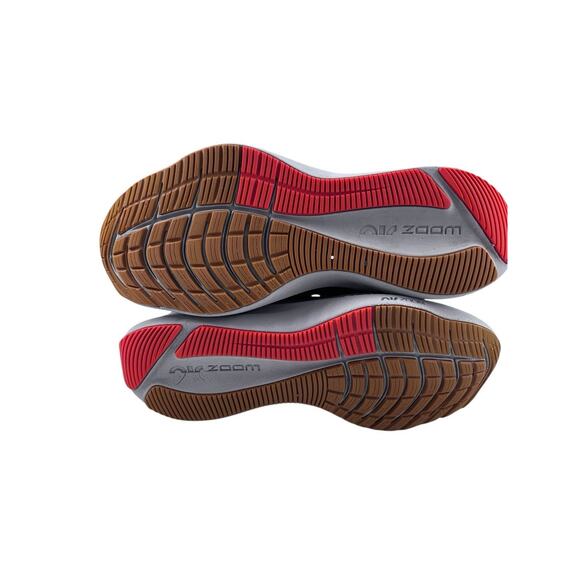 Nike Zoom Men Winflo 8 Running Shoes Anthracite/Rush Orange CW3419-010 Sz 9 - Picture 12 of 16